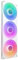 NZXT F420 RGB Core - 420mm Single-Frame Fan Unit with 3 x 140mm RGB Fans - Speed & Lighting Control - High Static Pressure & Airflow - Fluid Dynamic Bearings - 8 aRGB LEDs Per Fan - White