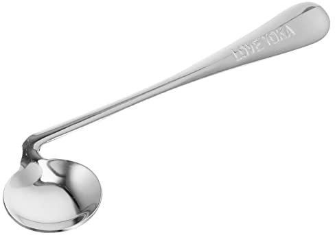Healvian Cuillère Coudée Légère Pour Personnes Âgées Ustensile En Acier Inoxydable Pour Manger Conception Ergonomique Pour -nourrir Les Droitiers
