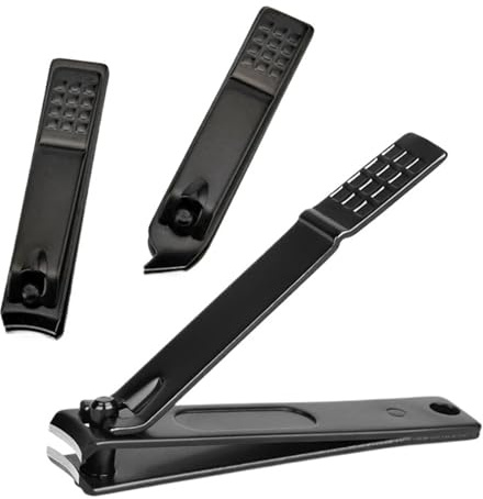 Professioneller Edelstahl Nagel Clipper Travel Fingernagel Schnitt Trimmer Maschine Zehennagel Schere Nippers Pliher Pediküre Tool(Nail Clippers 1)