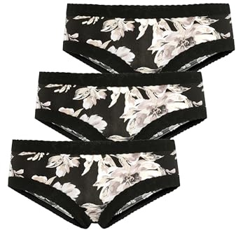 Jockey Damen Soft Stretch Lace Hipster - 3 Pack