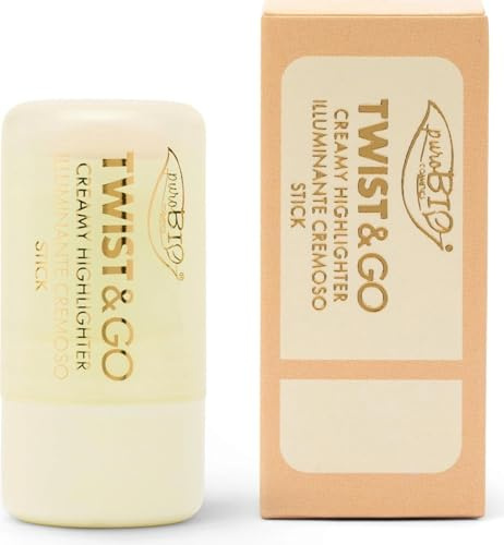 Purobio - Creamy Blush Highlighter Twist & Go - 01-5 g