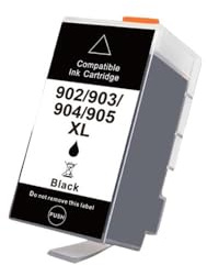QOJNCIP Tintenpatrone for OfficeJet Pro 6960 6961 6964 6970 6950 Drucker(1pcs Black)