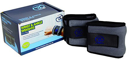 Fitness Mad Wrist and Ankle Weights (Pairs) (0.5 KG)