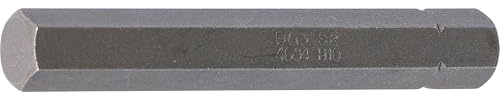 BGS 4964 | Bit | Außensechskant 10 mm (3/8) | Innensechskant 10 mm | Länge 75 mm | Chrom-Vanadium-Stahl