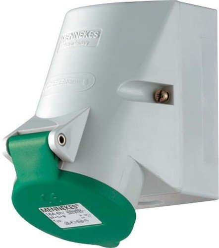 16A4P10H>50-500V100-300Hz Wanddose MENNEKES 1726