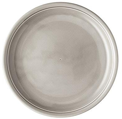 Thomas Trend Colours/Farb- Juego de 2 platos llanos (26 cm, porcelana, 2 unidades), color gris