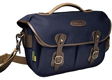 Billingham Tasche Hadley Pro 2020 Segeltuch Marineblau/Lederkanten Schokolade
