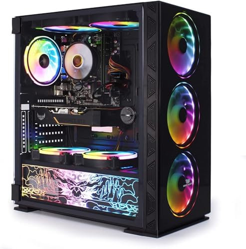Veno Scorp Intel Core i7 2600 16GB Ram 240GB SSD GTX 1650 4GB Windows 11 Gaming PC USB 3.0 NeonZilla 4 X ARGB Gaming Case