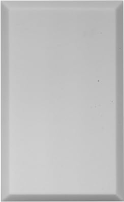 MUSIC STORE Noiseflex Absorber, 50x100x3cm, Basotect, Grau, Selbstklebend, Schallabsorber für optimale Akustik