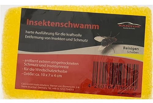 XANTOS Insektenschwamm, gelb