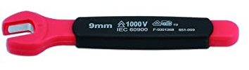 Laser 8547 Insulated Open Ended Spanner 9mm