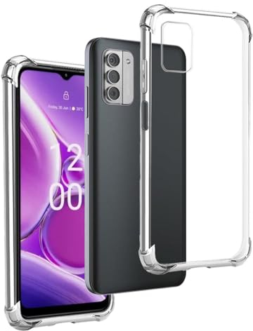 REY Cover in Gel TPU Anti-Shock per Nokia G42 5G, Morbido Silicone Custodie Protettivo Case, Anti-Scratch, Protettiva Sottile Back Cover