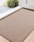 COLOR&GEOMETRY Dirt Trapper Door Matts Indoor 90x150 cm, Indoor Door Mat Non Slip, Front Door Mat Heavy Duty, Absorbent Doormats Inside for Entrance, Muddy Paws, Khaki (Rolled-up NO Creases)