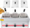Professionelle gewerbliche Gasfritteuse, 10L/20L/30L Edelstahl Gastro Friteuse Zum Braten von Friteuse Gastronomie, Pommes Frites, Zwiebelringen, Hühnchen, hohe Heizleistung,30L