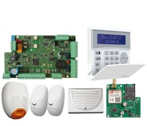 Centrale d'allarme AMC KIT 925 Completa pronta all'uso