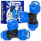 2 Pièces Raccord en T Ø 32 mm Coudé 90° en Polypropylène PP pour Connexion de Tuyau Polyethylene PE - MONTERAL