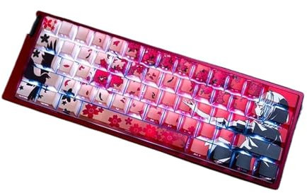 Wooting 60HE Custom Magnetic Mechanical Gaming Keyboard Wired Lightweight PBT Keycap Compatible With Electronic Sports And Laptop Gaming(AIM Aluminium alloy)