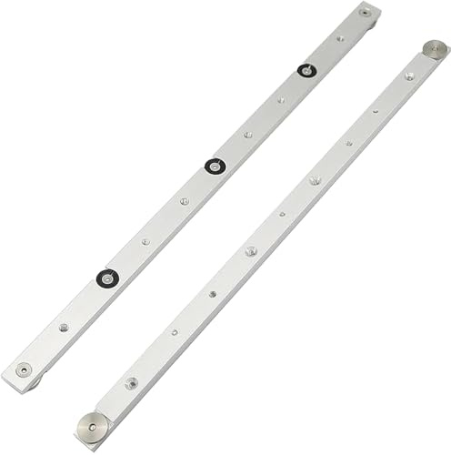 HONGDUI HD-TB01 Miter Bar Slider Aluminiumlegierung, Universal Gehrungsstange Tischkreissäge für T-Schiene, Tischbohrmaschine, Bandsäge, DIY (22.2, Milligramm)-1 Packs