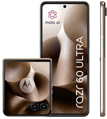 Motorola razr 60 ultra, Pantone Mountain Trail, Moto AI Flip Smartphone, Dual Display, 50MP Triple Camera with Co2 Offset
