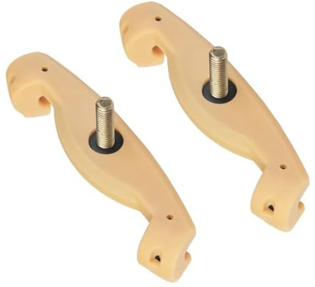 Zubehör Für Geige 2 Stück 1 Satz Schulterstützen Aus Kunststoff Für Violine Im Maßstab 1/8(1/8)