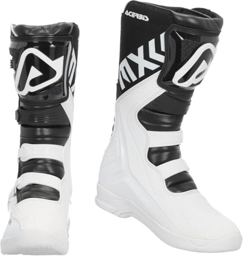 Acerbis X-Team 2025 Stivali da motocross, bianco/nero, 42