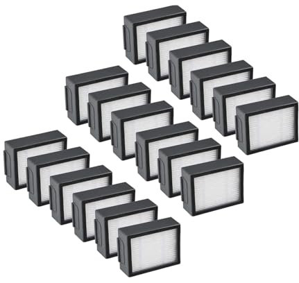 Filtro HEPA, Compatibile Con IRobot Roomba Serie Evo, I, E: E5 E6 E7 I1 I3 I4 I5 I6 I7 I8 E, I, Serie Robot Aspirapolvere(18PCS Filter)