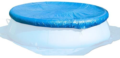 BEALIFE Bâche de Piscine Ronde Anti-poussière pour Piscine de 2,4 m, Contre la poussière pour Piscine Gonflable familiale Ronde, 183 cm