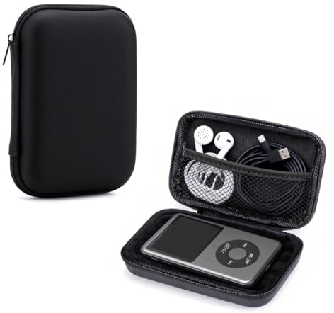Yoomigle Carrying Case Compatible with Innioasis Y1 MP3 Player Case Shockproof Lightweight Durable EVA Hard Shell Protective Cover Compatible with Innioasis Y1 HiFi MP3 Player