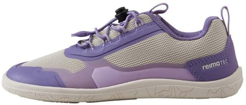 Reima ReimaTec Barfußschuhe Tallustelu (5400137C-085A) Kinder-Halbschuhe in Violett und Beige, zum Schnüren, als Übergangsschuhe, wasserdicht und leicht