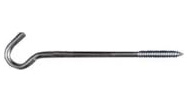 NATIONAL MFG/SPECTRUM BRANDS HHI N221-002 3/8-Inch x 10-Inch Screw Hook, Zinc