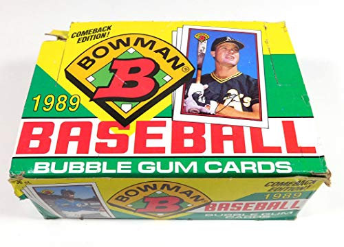 1989 Bowman Wachs Box Baseball Karten 36 PKS/BX