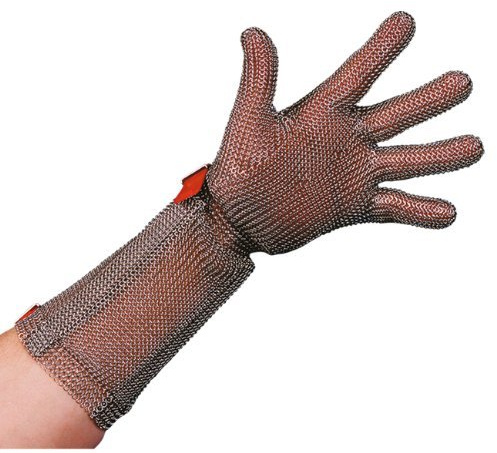 Stechschutzhandschuh PROTEC 8 cm Stulpe, EN 1082-1 Größe L, 1 Stück