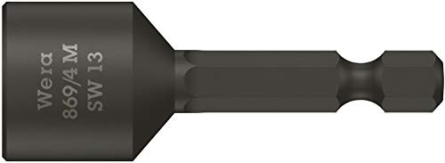 Wera 869/4 M SB SW Steckschlüsseleinsätze, 13 x 50 mm, 1 Stück, 05073508001
