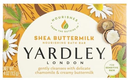 YARDLEY Soap Boxed Shea Buttermilk, 133 g
