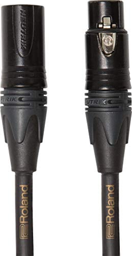 Roland Gold Series Balanced Microphone Cable—Neutrik Xlr Connectors, 5 Ft./1.5 M - Rmc-G5