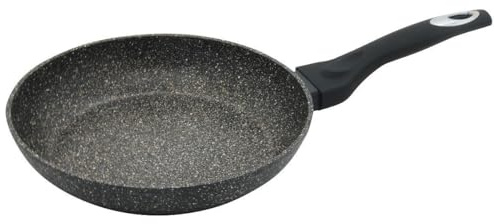 Klausberg Pfanne 20 bis 30cm Bratpfanne Marmor Granit Antihaft Induktion aus Serie Marmo Golden Line (26cm)