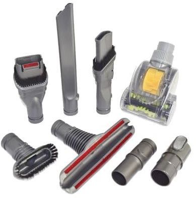 Yourspares Fits Dyson DC06, DC07 and DC08 Vacuum Cleaner Tool Set with Mini Turbo Floor Tool