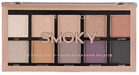 Profusion Cosmetics Lidschatten-Palette mit 10 Farbtönen – hochpigmentierte Multi-Finish-Farben, vegan und tierversuchsfrei, kreieren Sie atemberaubende Looks unterwegs – reisefreundliches und