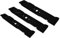 2 cuchillas de 41 cm, 1 juego de cuchillas de 38 cm para tractor cortacésped MTD G200/185 742-0611 742-0612.