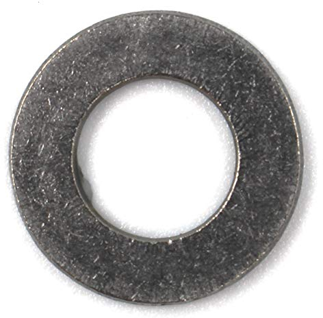 10 Stück Unterlegscheiben Form A ohne Fase nach DIN 125 / ISO 7089, Standartausführung, rostfreier Edelstahl A2, V2A, Beilagscheiben (M8, 10 Stück)