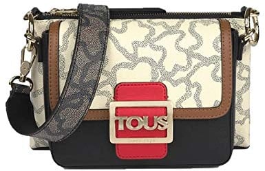 TOUS Bandolera Doble K Icon Multi-Rojo, Bolso Mujer, One Size