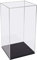 HMF 46812 Acryl Vitrine / Schaukasten für Modellautos, Figuren | 20 x 20 x 38 cm | Transparent