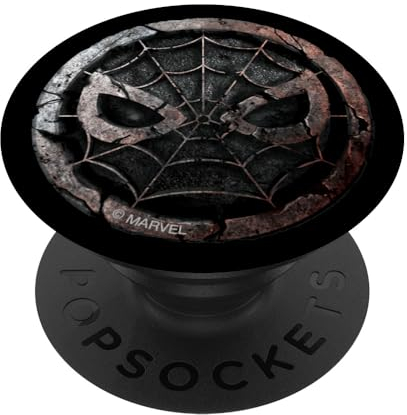 Marvel Spider-Man Spidey Mask Stone Rubble Rock PopSockets mit austauschbarem PopGrip