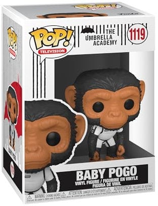 Funko POP! TV: Umbrella Academy - Baby Pogo Vinyl - Vinyl-Sammelfigur - Geschenkidee - Offizielle Handelswaren - Spielzeug Für Kinder und Erwachsene - TV Fans - Modellfigur Für Sammler und Display