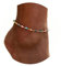 Handcess Boho bracelets de cheville or mauvais yeux bracelets de cheville perles de plage bijoux de pied pour femmes et filles