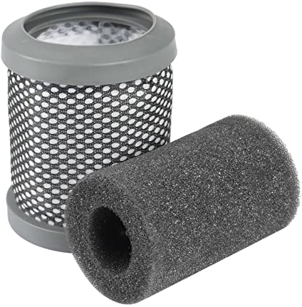 Micvtve Filtre et Éponge pour T116 Aspirateur Filtre d'Échappement Post Moteur H-Free 100 Série Filtre à Poussière pour Réduire La Poussière 2 filtre pour h libre 100