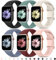 Higgs 6 Pezzi Cinturino Silicone Compatibile con Cinturino Apple Watch 40mm 41mm 38mm 42mm 44mm 45mm 46mm 49mm Donna Uomo, Cinturini Sportivo Silicone Morbido per iWatch Series SE 9 8 7 6 5 4 3 2 1