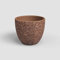Artevasi Héstia Vaso, Vaso da fiori, Vaso decorativo, Struttura complessa, Ceramica fatta a mano, Colore terracotta, 20cm