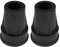 cyclingcolors 2x krücken gummi 18mm schwarz mit Metallverstärkung pads gehstöcke unterarmgehstützen stockspitze für wanderstöcke Rund Rohrkappen Endkappen Kappen Rundrohr