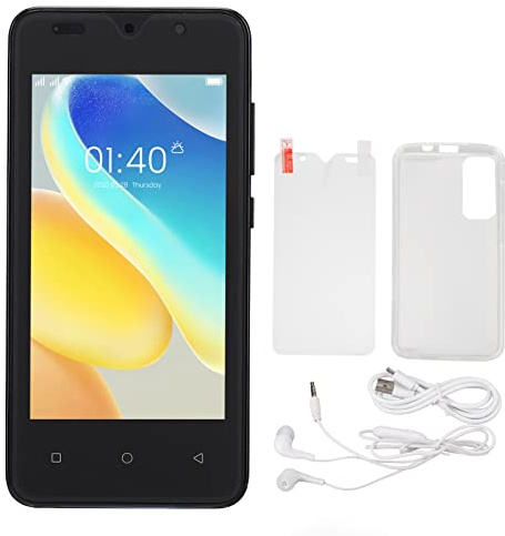 Y53S 4,66 Pollici, ROM 32 GB Riconoscimento Facciale Pagina Ultra HD Schermo RAM Turner da 2 GB Thin Phone Dual Card Standby Nero (Nero)